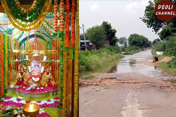 जल भराव के चलते गणेश चतुर्थी का मेला नहीं भरा, श्रदालु हुए मायूस